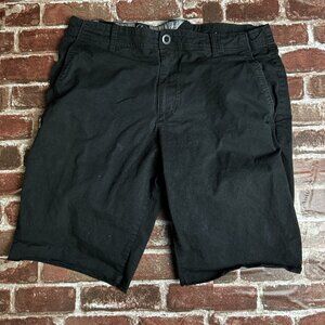 Volcom Men's "Stone Water" Chino Shorts, Black, 34
